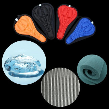 Comfort Gel Bike Seat Cushion with Shock Absorption
