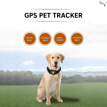 Smart Pet Tracker Collar with Live GPS Location