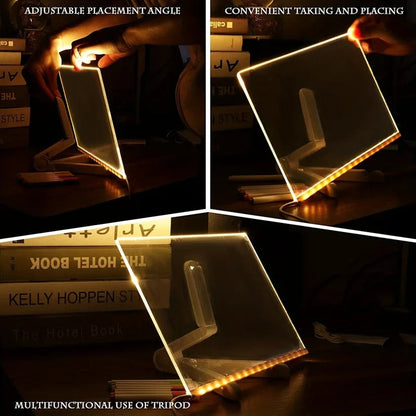 Reusable LED Writing Board with USB Powered Display