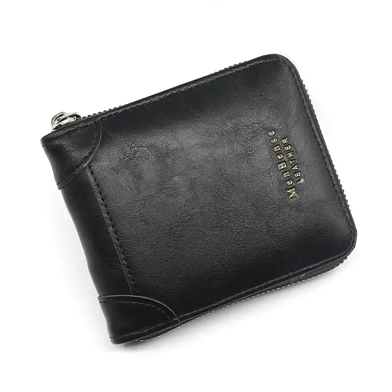 Slim Minimalist Wallet for Men – Premium Lightweight Bifold with RFID Protection & Card Slots – Compact Front Pocket Design for Cash &