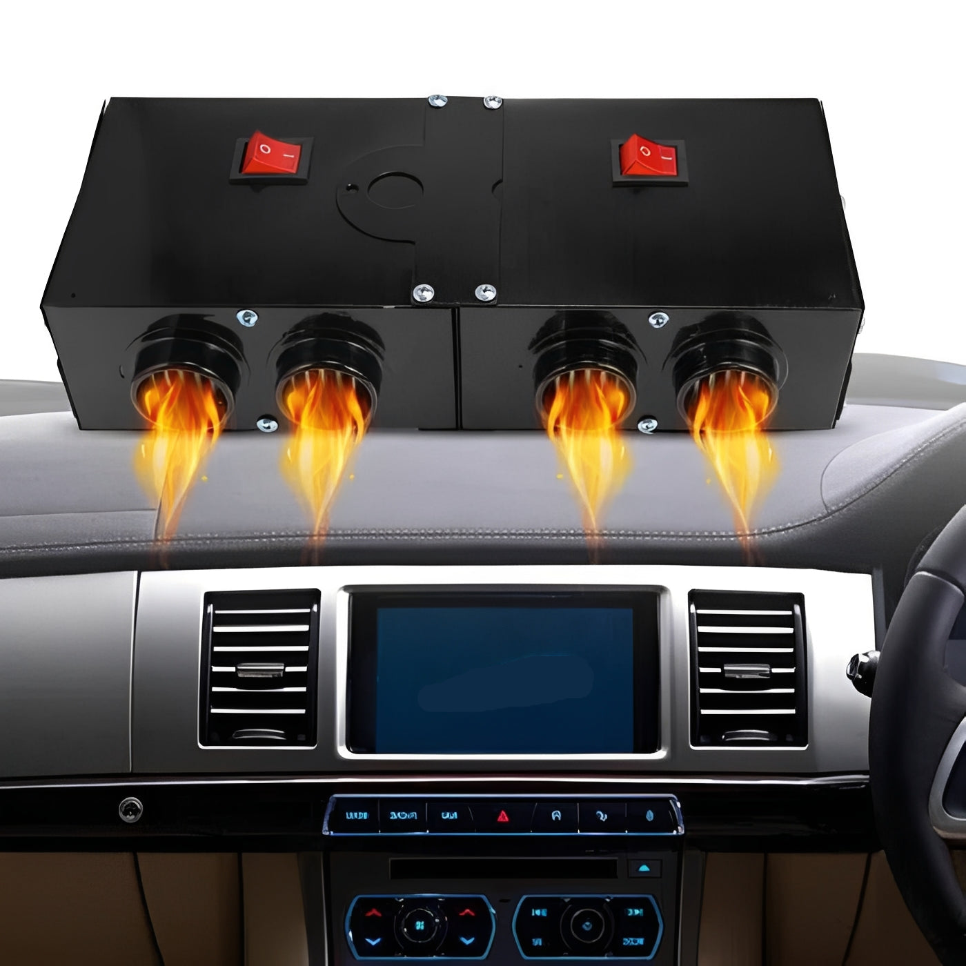 Portable 500W Auto Electric Heater - Ortekor