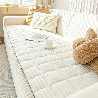 Soft Furniture Protector Cover with Ruffled Trim