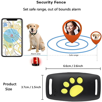Smart Pet Tracker Collar with Live GPS Location