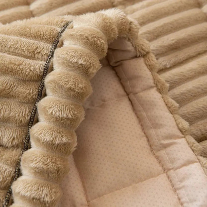 Soft Furniture Protector Cover with Ruffled Trim