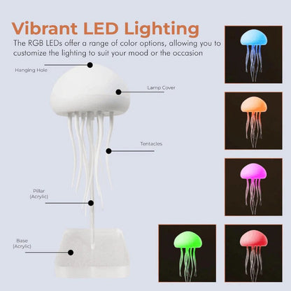 Smart Colorful LED Jellyfish Table Lamp