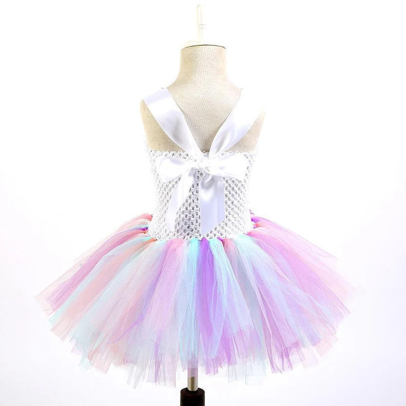 Colorful Girls Tutu and Pink Fairy Dress