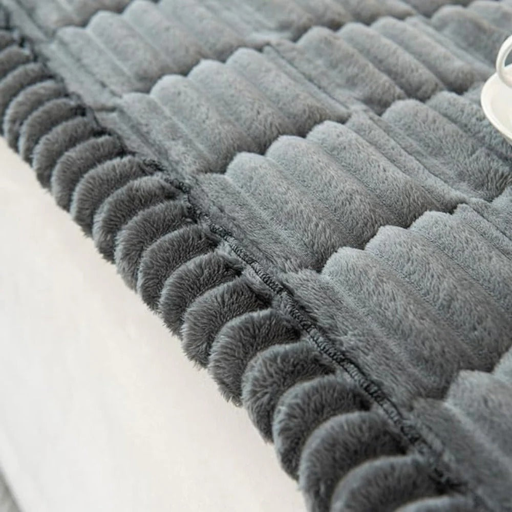 Soft Furniture Protector Cover with Ruffled Trim