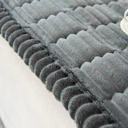 Soft Furniture Protector Cover with Ruffled Trim