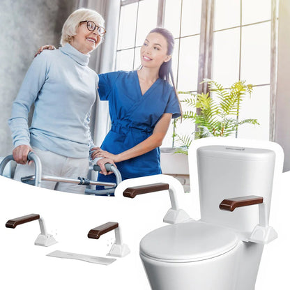 Sturdy Bathroom Grab Bar with Support Handles