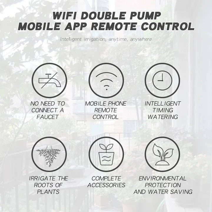 Automatic Smart Garden Watering Kit with 20 Drips