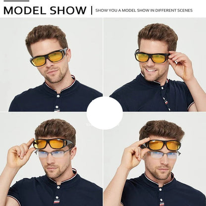 Night Driving Glasses with Yellow Tinted Lenses