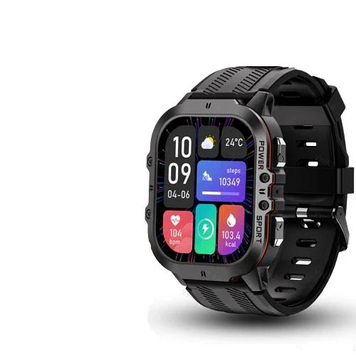 Durable Athletic Watch with Advanced Multi Function Display