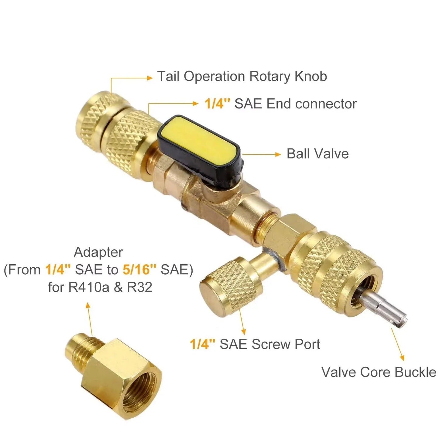 Easy HVAC Valve Core Tool Kit