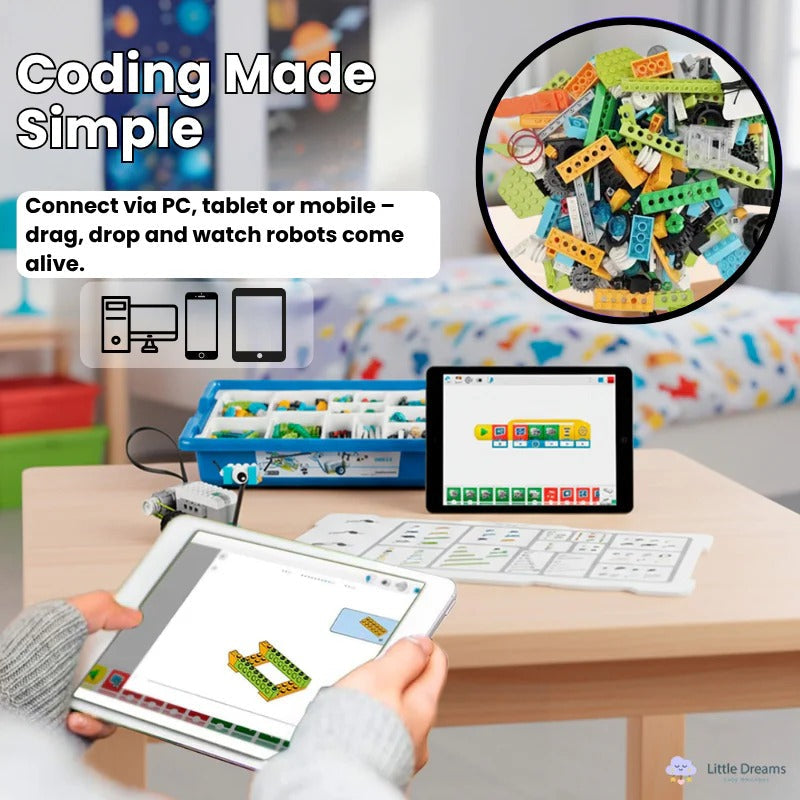 Fun Interactive Robot Building Kit for Kids