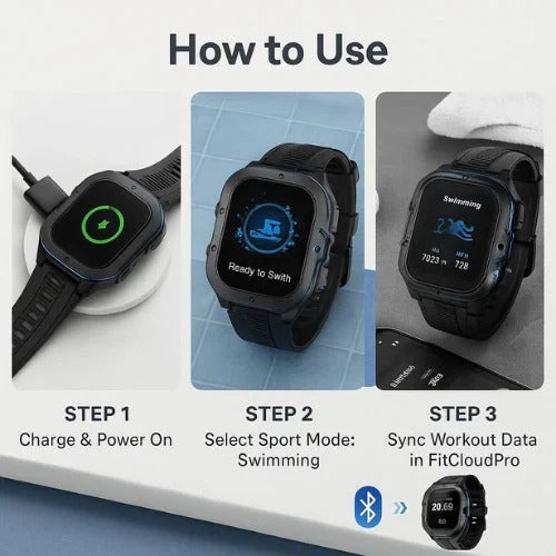 Durable Athletic Watch with Advanced Multi Function Display