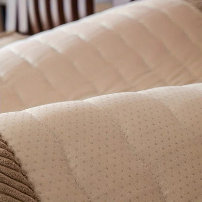 Soft Fuzzy Couch Cover with Extra Cushioning
