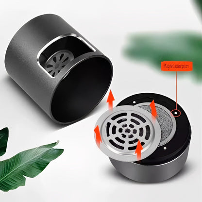 Portable Air Purifying Ashtray with USB Charging