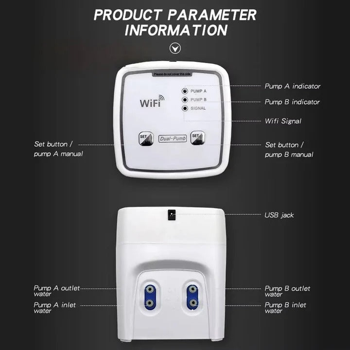 Automatic Smart Garden Watering Kit with 20 Drips