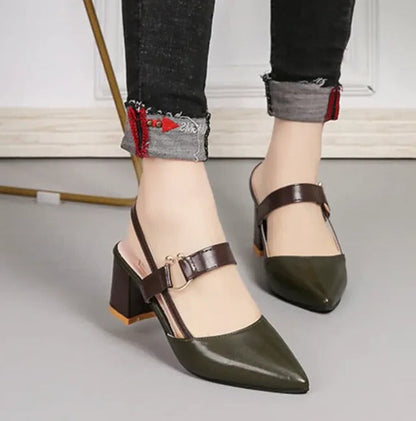 High Heel Ankle Strap Sandals for Women