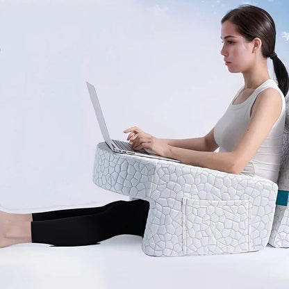 Comfortable Bed Rest Pillow with Back and Arm Rest