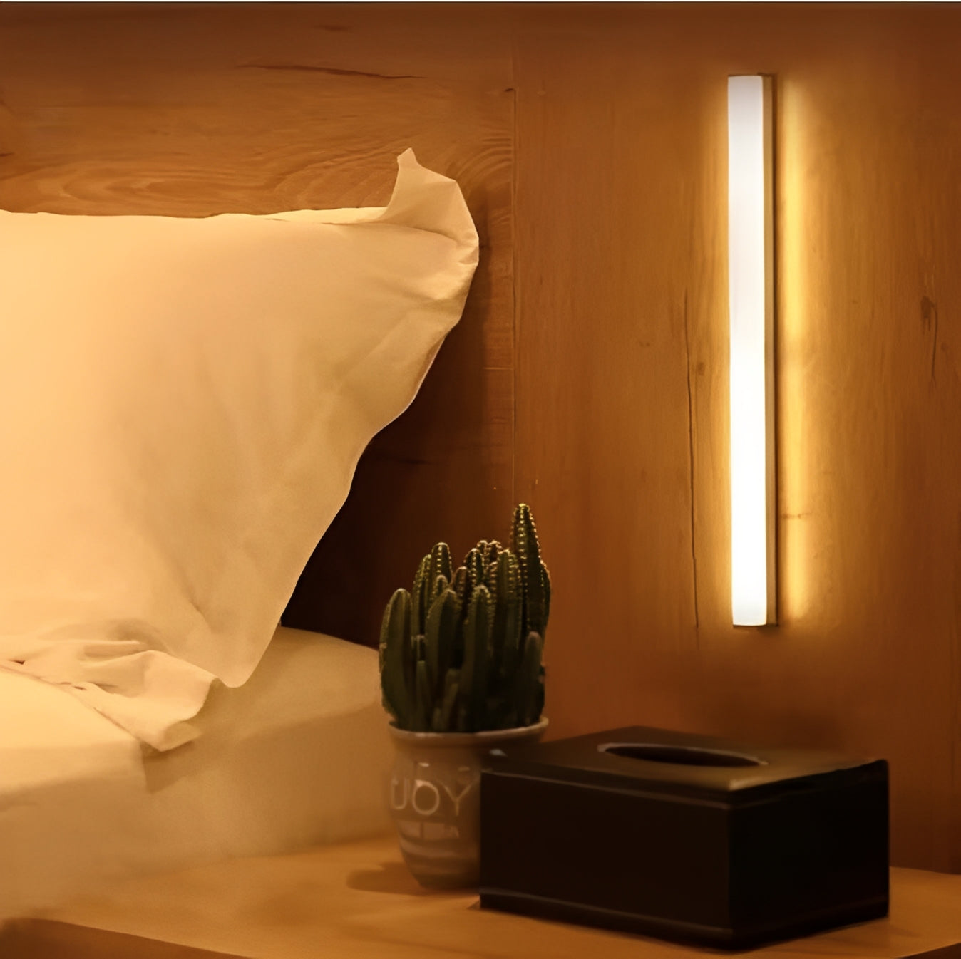 Automated LED Tape with Cozy White Light Effect