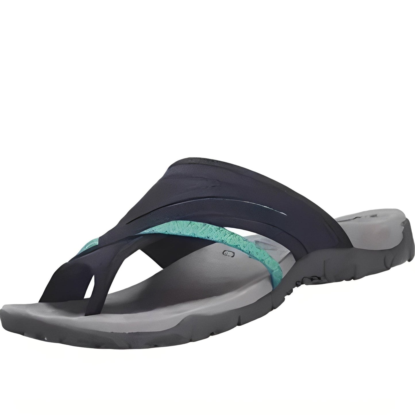 Ladies Comfortable Buckle Sandals with Synthetic Upper
