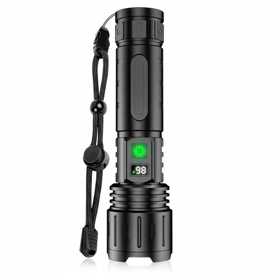 Bright Adjustable LED Torch with Multiple Settings - Ortekor