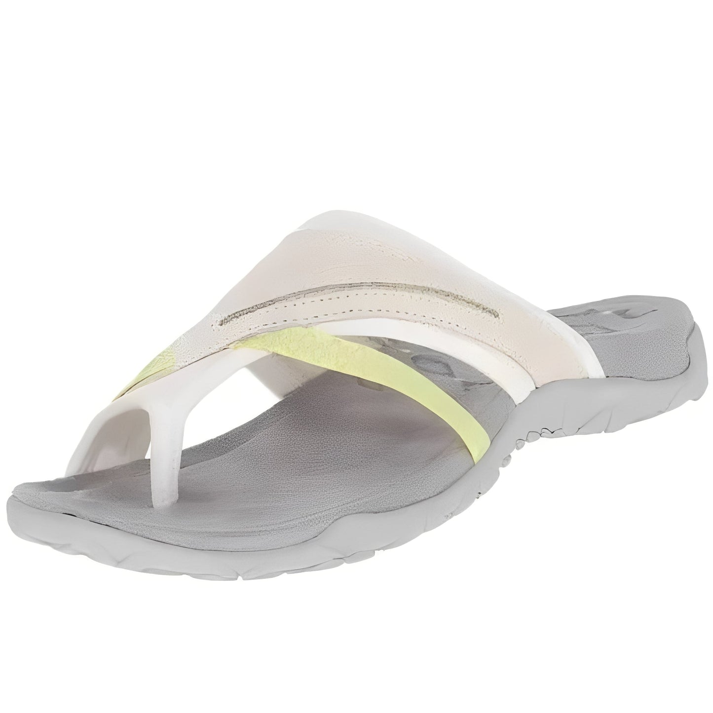 Ladies Comfortable Buckle Sandals with Synthetic Upper