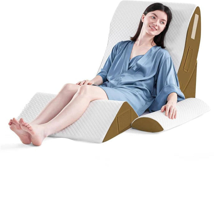 Comfortable 4 Piece Bed Support Pillow Set