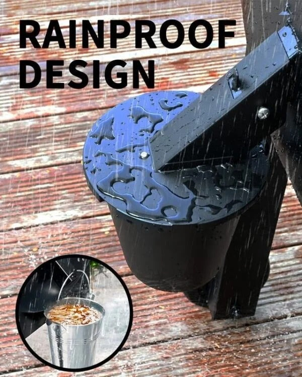Drip Pan with Lid for BBQ Pellet Smoker Grease Management – Washable Insert & No-Tool Setup for Outdoor Cooking Mess Control