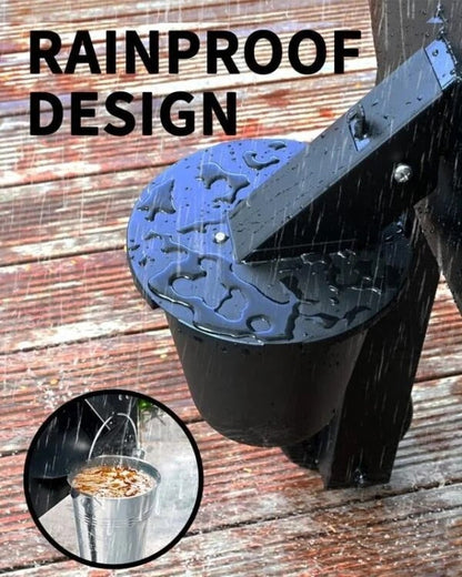 Drip Pan with Lid for BBQ Pellet Smoker Grease Management – Washable Insert & No-Tool Setup for Outdoor Cooking Mess Control