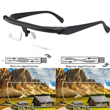 Prescription Free Reading Glasses with Easy Focus Control