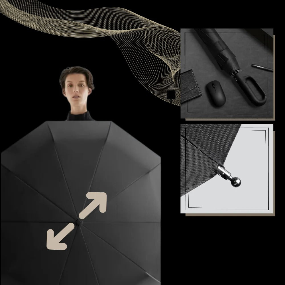 Waterproof Compact Storm Umbrella