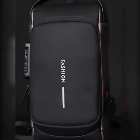 Anti-Theft Backpack with Hidden Zipper Compartments for Laptop & Travel Security