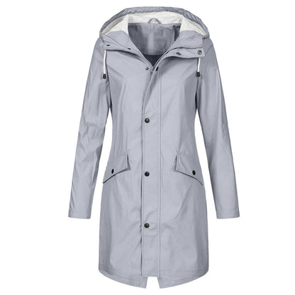 Breathable Water Resistant Women's Rain Coat