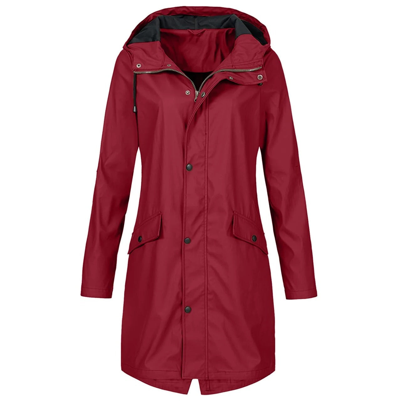 Breathable Water Resistant Women's Rain Coat