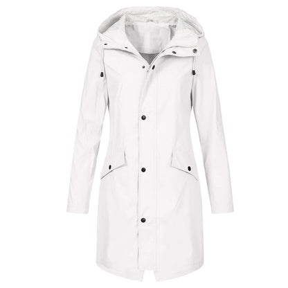 Breathable Water Resistant Women's Rain Coat