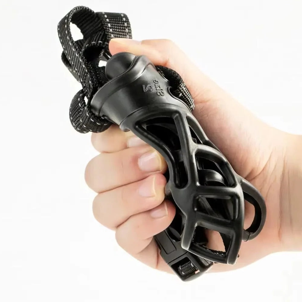 Comfortable Pet Muzzle with Flexible Fitting Straps