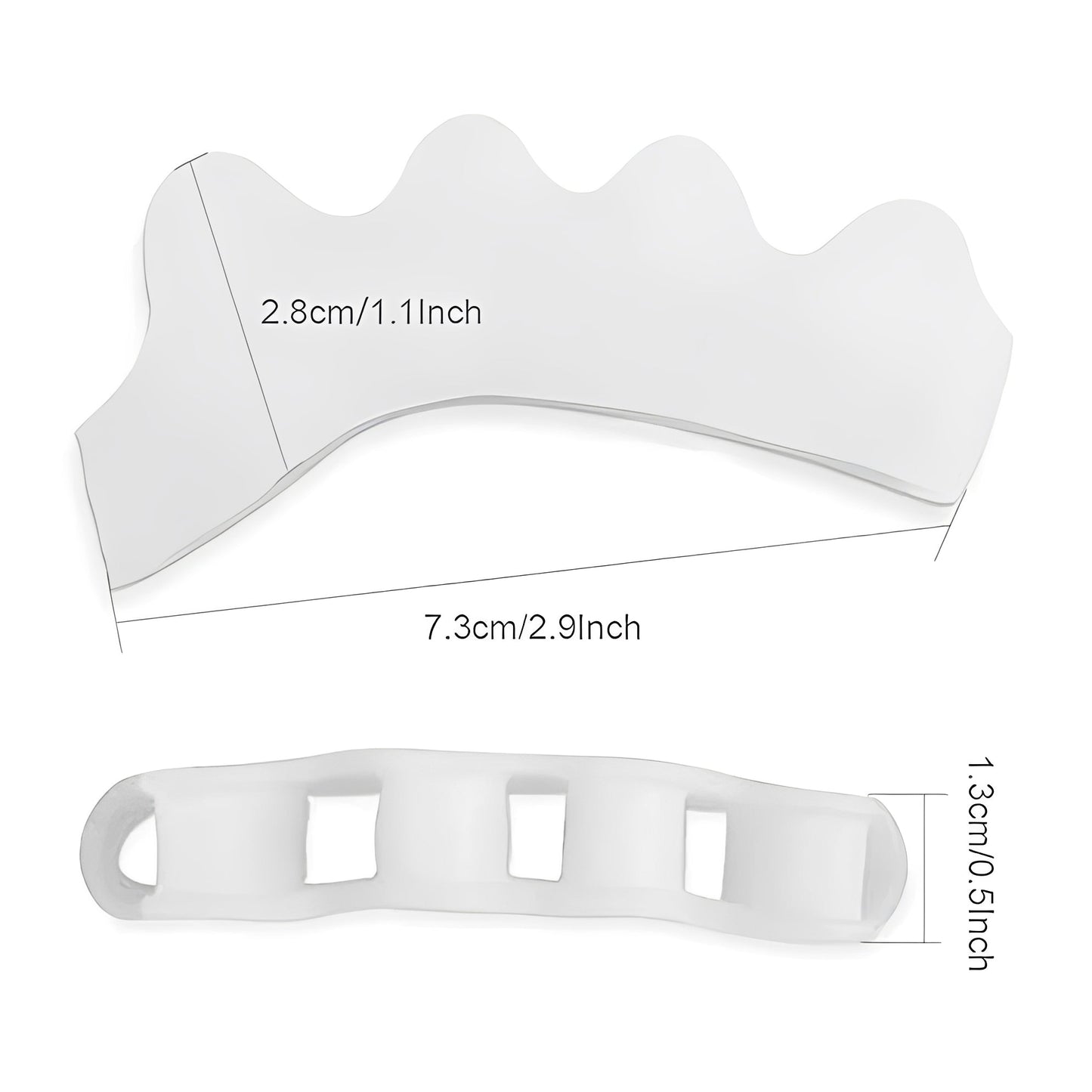 Gel Toe Separator Orthotic Support Bands