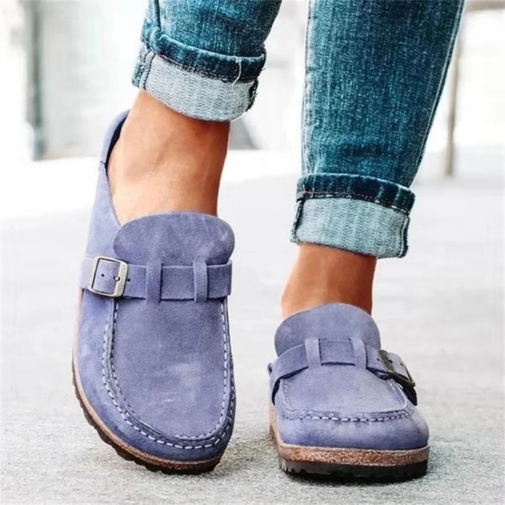 Women's Orthopedic Clogs with Adjustable Buckle Strap for All-Day Comfort & Support | Lightweight Summer Footwear | Casual Sandals