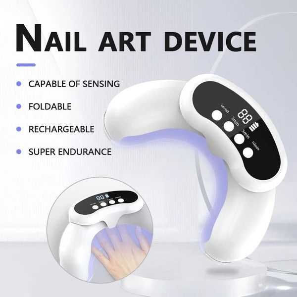 Compact Nail Care Laser Tool for Home Use
