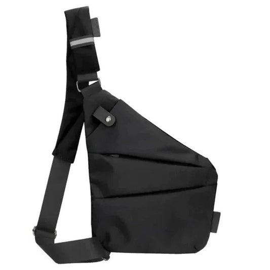 Waterproof Crossbody Sling Bag with Secure Zippers and Adjustable Strap - Ortekor