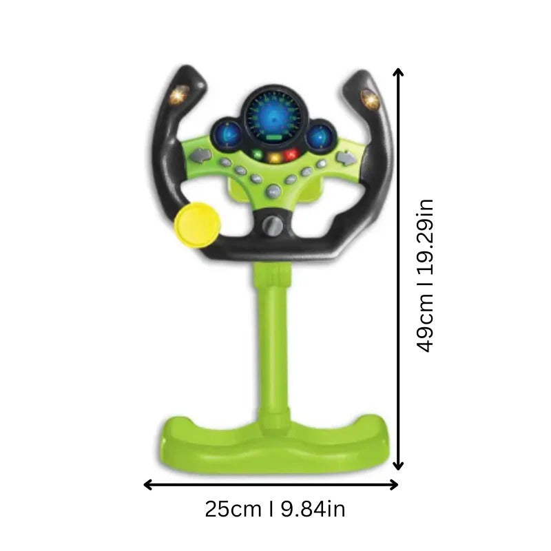 Fun Toddler Push Car Steering Wheel Toy