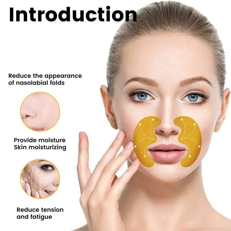 Moisturizing Face Patches for Wrinkles, 10 Pack