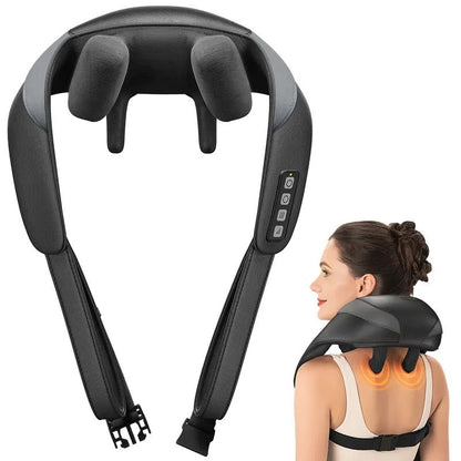 Relaxing Shiatsu Neck and Shoulder Massager with Heat