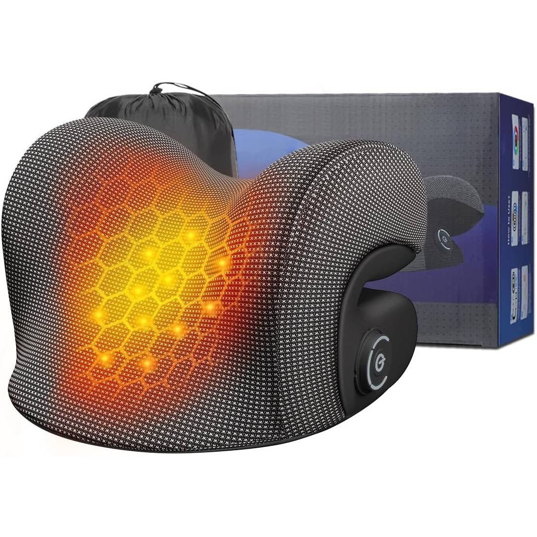 Warm Neck Massager with Adjustable Heat Settings - Ortekor
