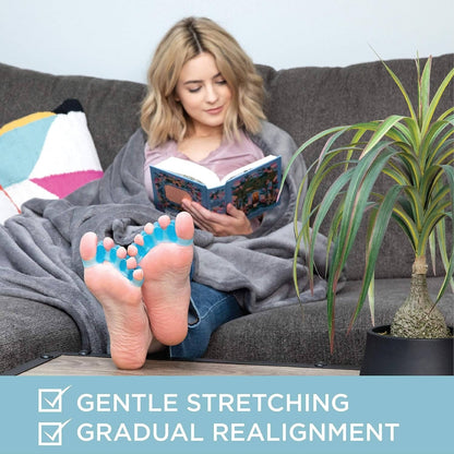 Soft Gel Toe Spacers for Foot Pain Relief