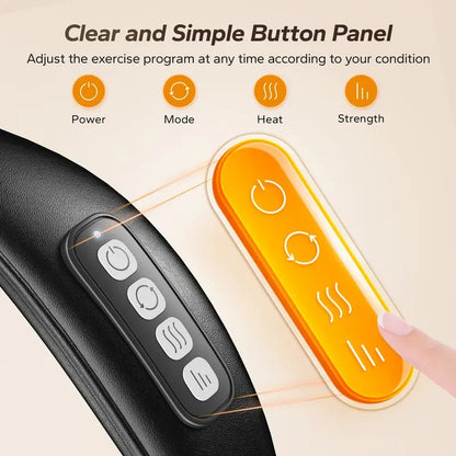 Relaxing Shiatsu Neck and Shoulder Massager with Heat