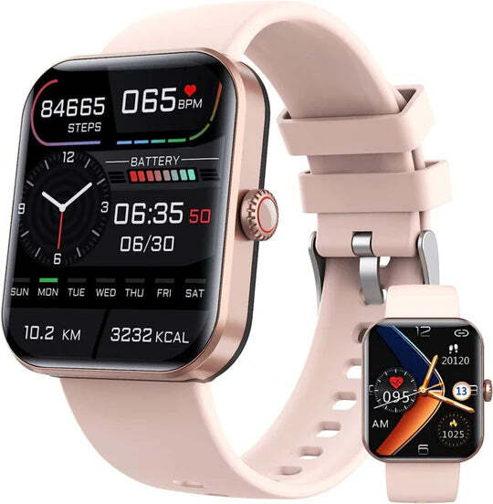 Smart Watches Fitness Tracker Bluetooth Smartwatch, Smart Fitness Watch with Step Tracker and Sleep Tracking, Sports Watch for Running