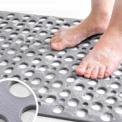 Comfort Grip | Non-Slip Shower Mat with Antibacterial Surface | Safe and Hygienic Bathing Experience
